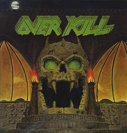 My two cents on Overkill - The Years of Decay cover